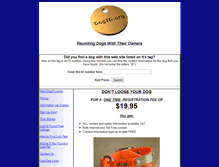 Tablet Screenshot of dogid.org